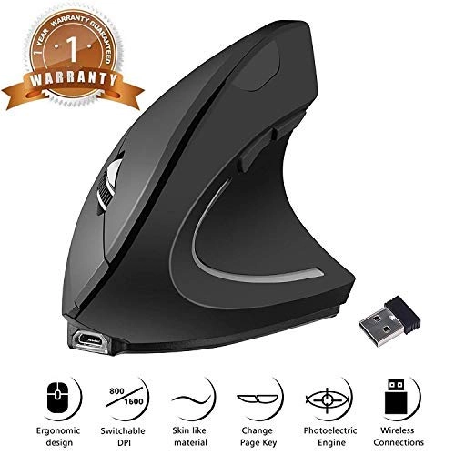Ergonomic Vertical Mouse - USB