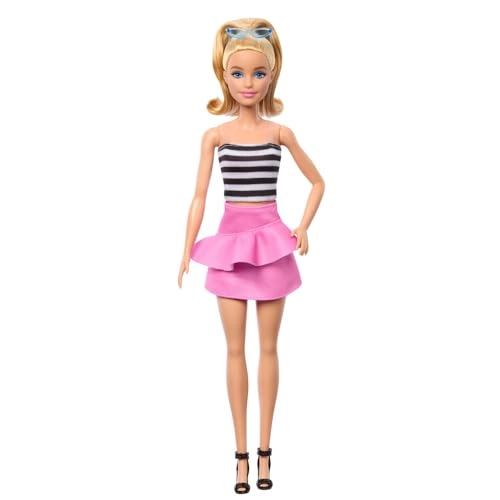 Barbie Fashionistas - #213 Blonde Striped Top Ages 5+
