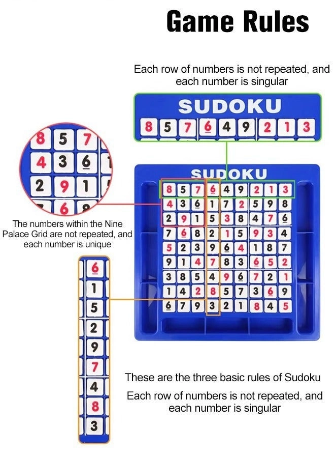 Sudoku Number Game - 3+ 81 pieces