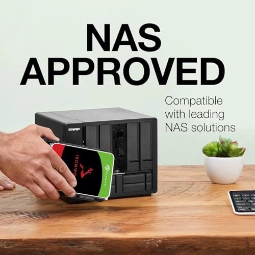 IronWolf 3.5" 7200rpm 256MB SATA 6Gb/s (ST8000VN004) - 8TB