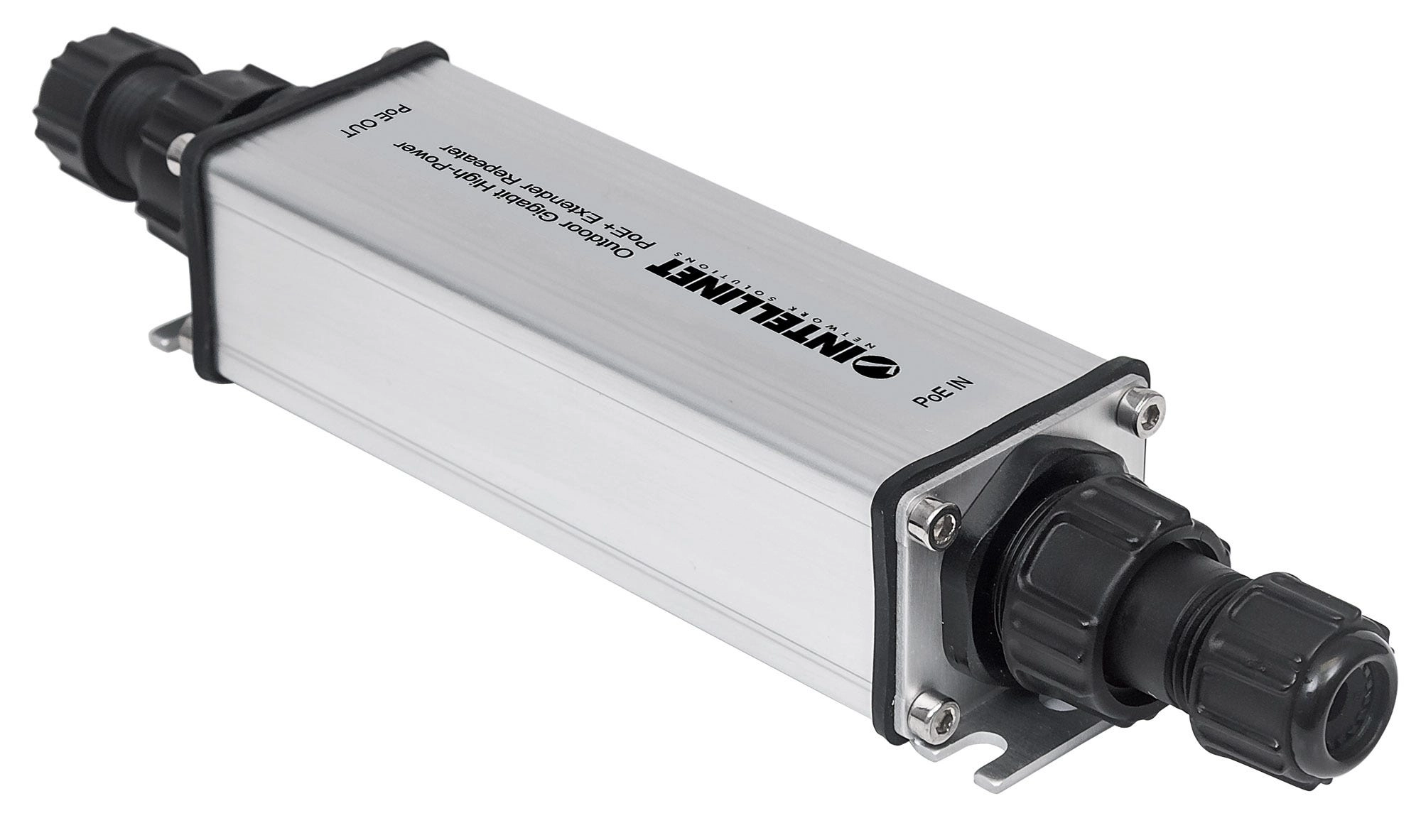 Gigabit High-Power PoE+ Extender Repeater - 1 24.3W IEEE 802.3af/at 10/100/1000 Mbps