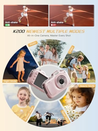 64MP Digital Camera - 4K 16X Zoom