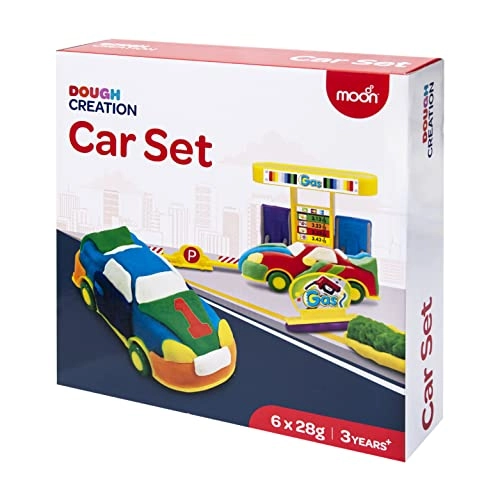 Dough Creation - Car Set - 36 months - 10 years 6 pieces