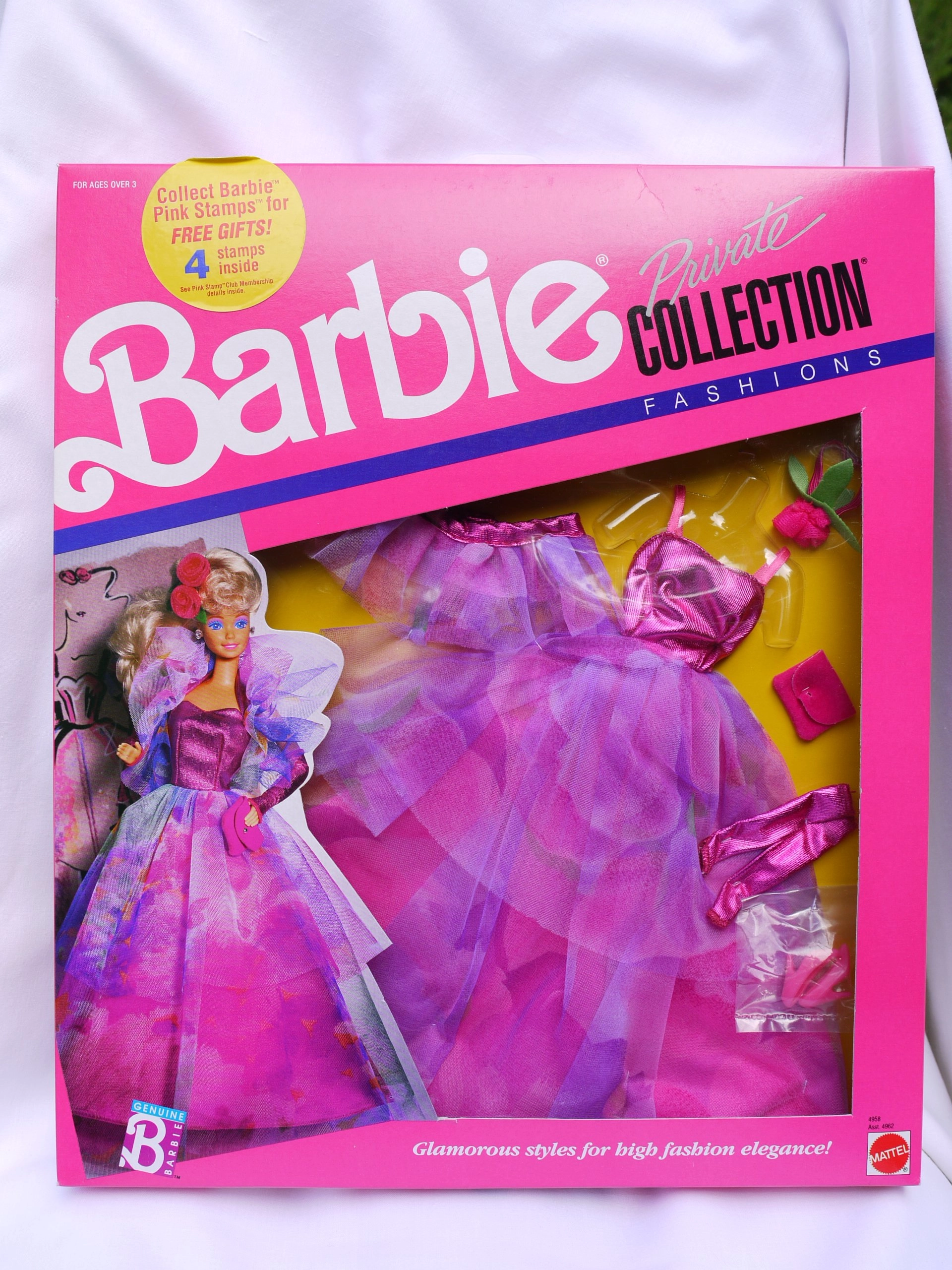 Barbie Private Collection Fashion - 1989 pink purple