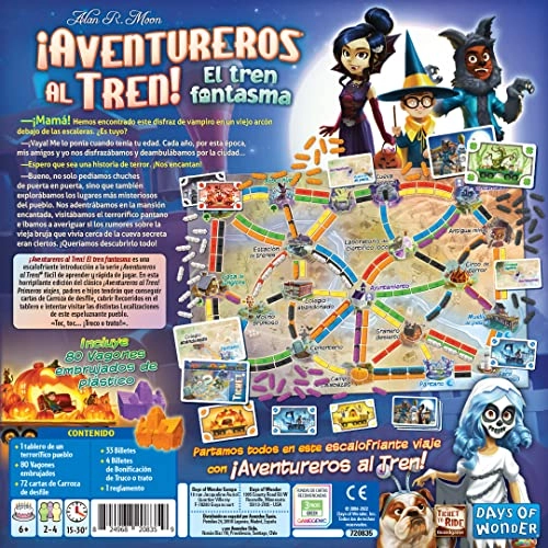 Unbox Now - Adventurer zum Zug! Der Geisterzug (Spanish)