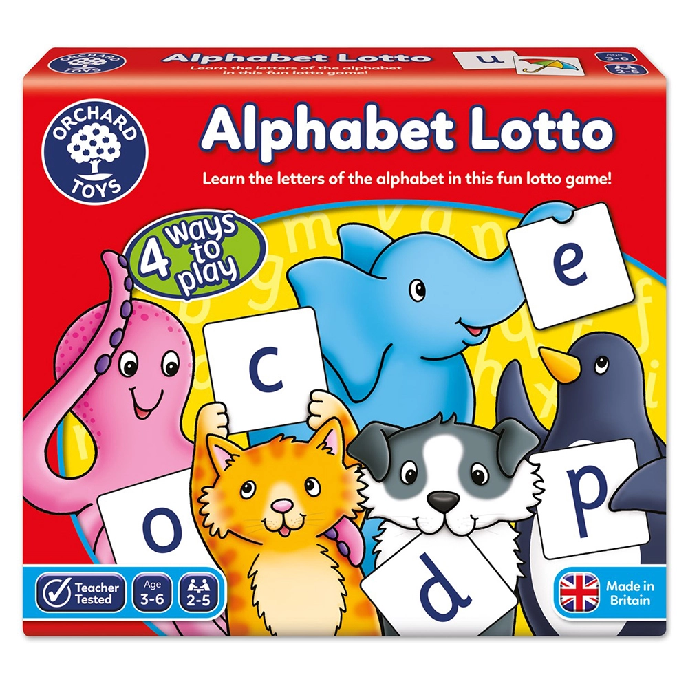 Alphabet Lotto - 36 months - 10 years 10 pieces