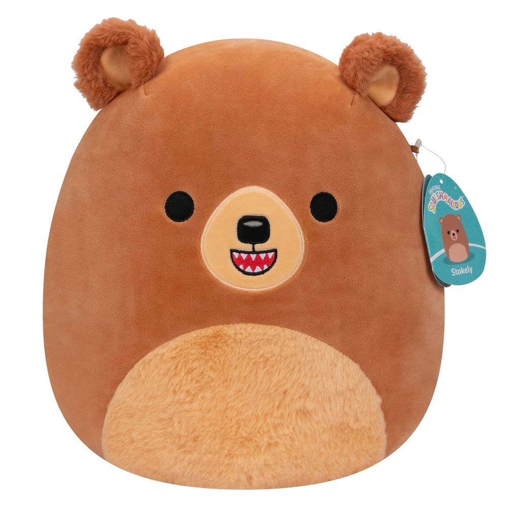 Squishmallows Stokely The Kodiak Bear - 12 Inch Plush