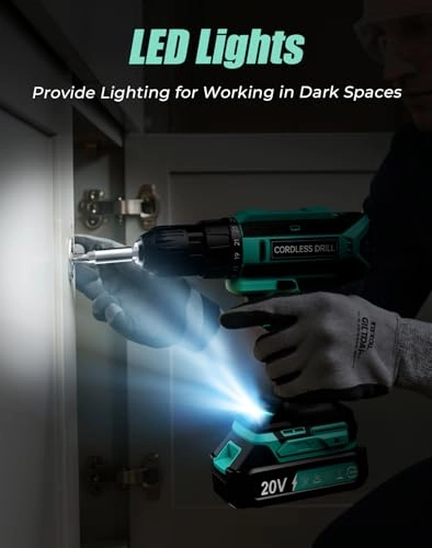 Cordless Drill Driver - 2000mAh