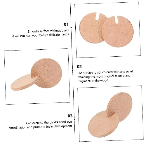 Wooden Interlocking Discs - 14 years and up 2 pieces