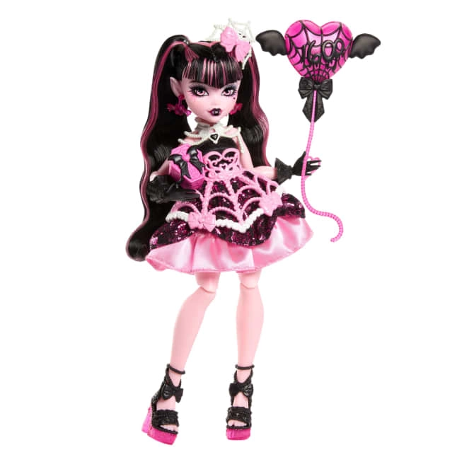 Monster High Draculaura Doll - Scary Sweet Birthday Ages 4+