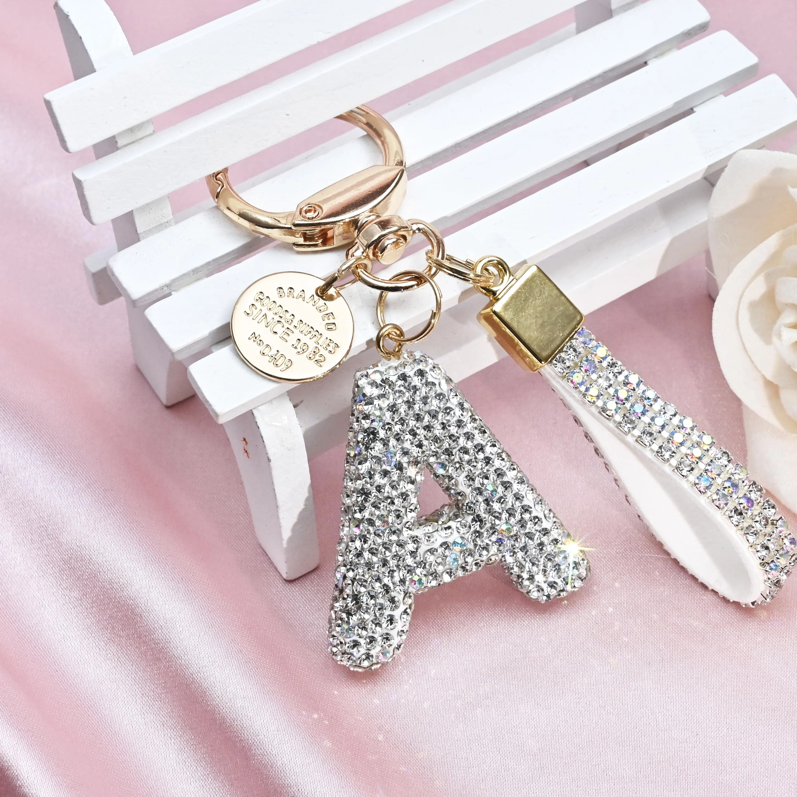 Initial Letter Keychain - Letter