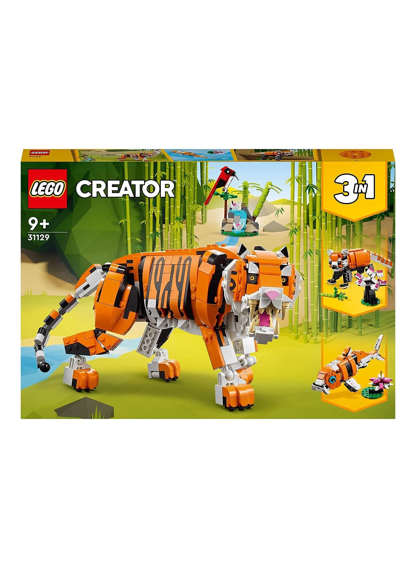 Creator 3in1 Majestic Tiger (31129) - Animals