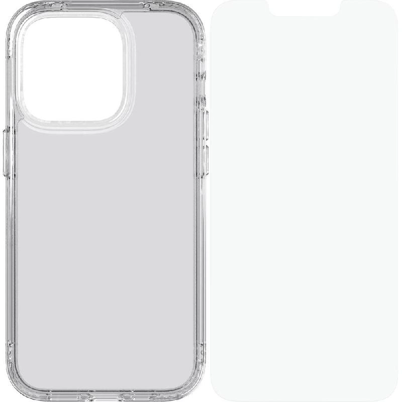 EvoClear + Impact Glass Case for iPhone 14