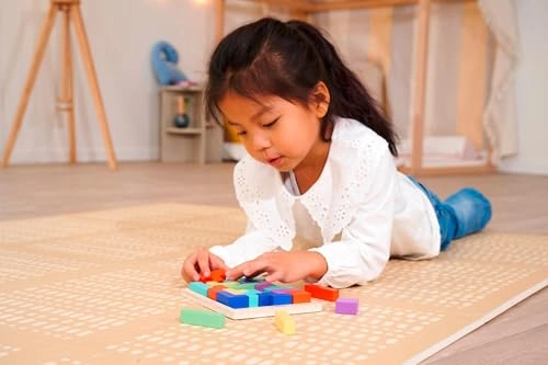 EH Games Shape Tile Game - 3 years and up 20 pieces