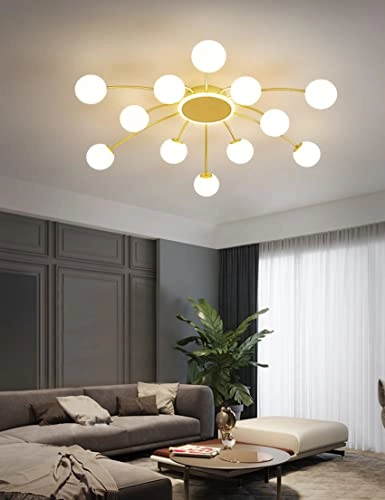 Sputnik Chandelier - white light neutral light warm light