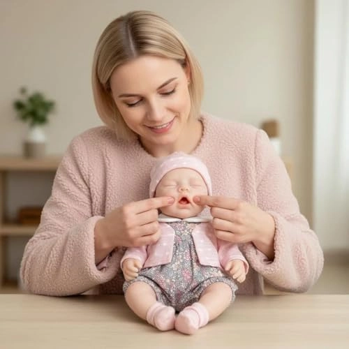 Reborn Baby Doll - 12 inch Vinyl Girl Ages 3+