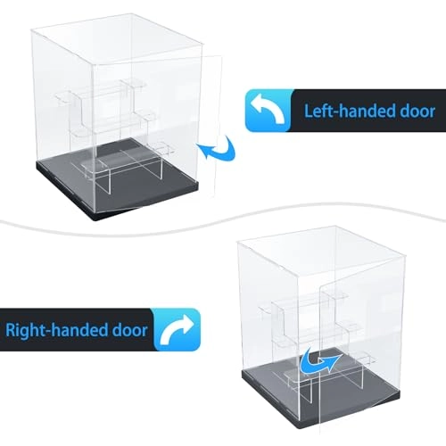 4 Tier Clear Acrylic Display Case - 1