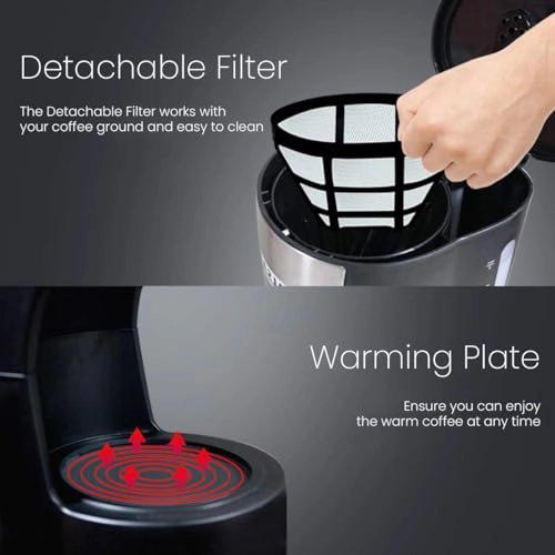 Brew Matic DX - 6 Cups Anti Drip Keep Warm