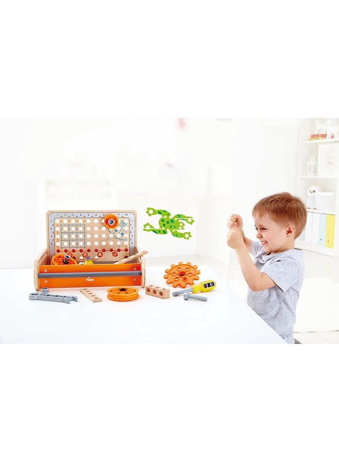 Junior Inventor Science Experiment Toolbox Kit - 32 pieces