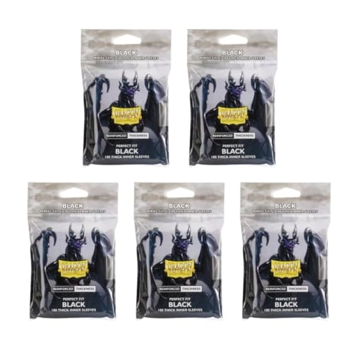 Dragon Shield Thick Inner Sleeve - 5 Packs 100 ct