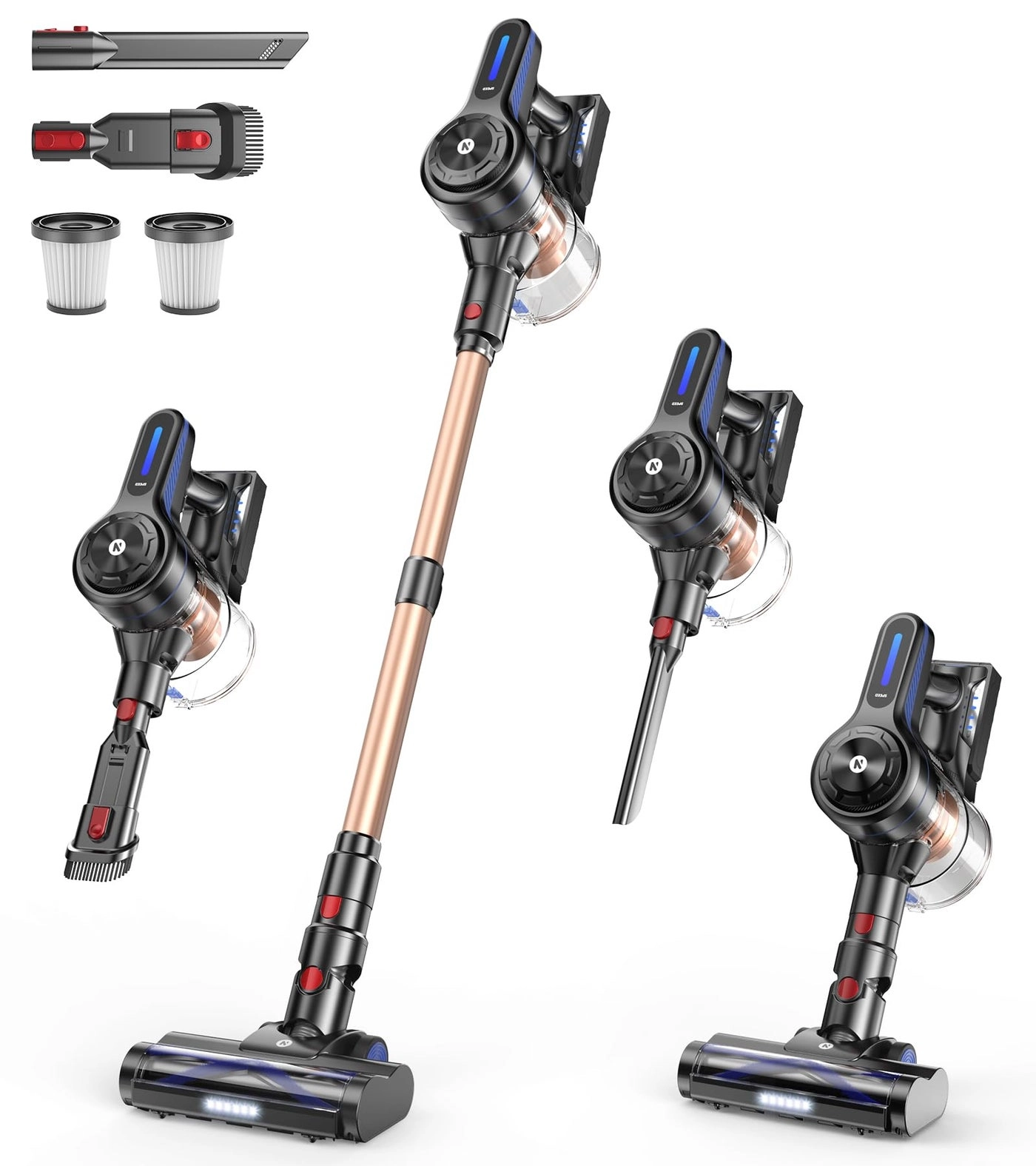 NADALY Cordless Vacuum Cleaner - 45min Stick