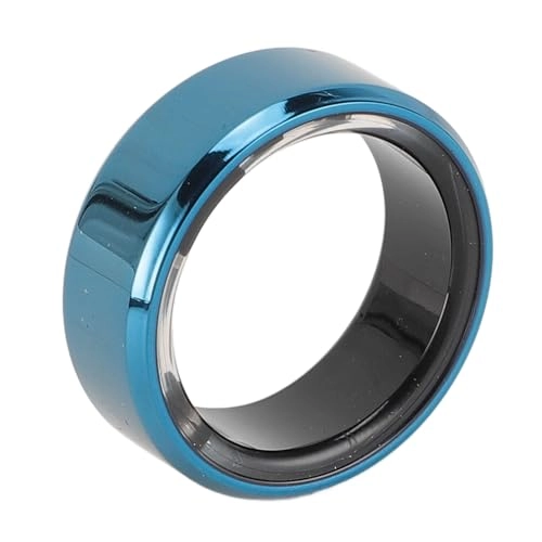 Smart Fitness Ring - Blue IP68 Water Resistant 7 Days