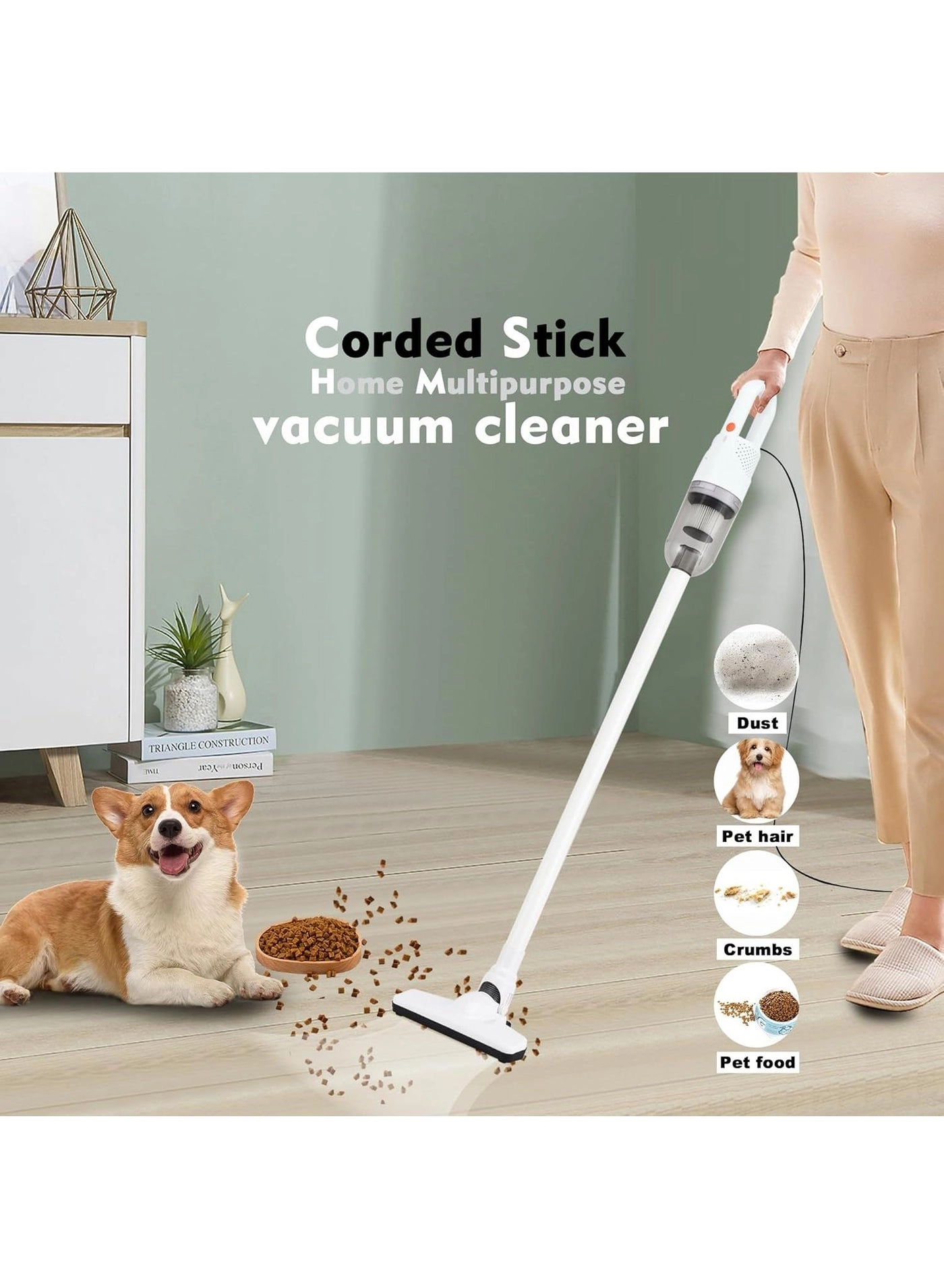 Cordless Stick Vacuum Cleaner - Bagless 30 Minutes