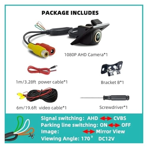 Backup Camera - Night Vision 756 (H) x 504 (V)