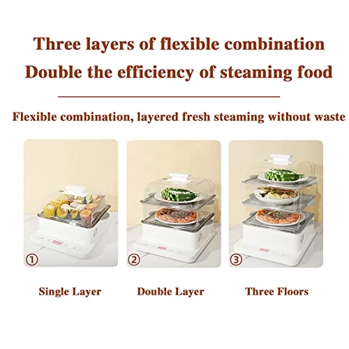 3 Tier Food Steamer - 24L