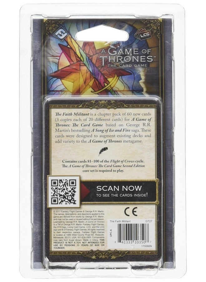 A Game of Thrones LCG Second Edition: The Faith Militant