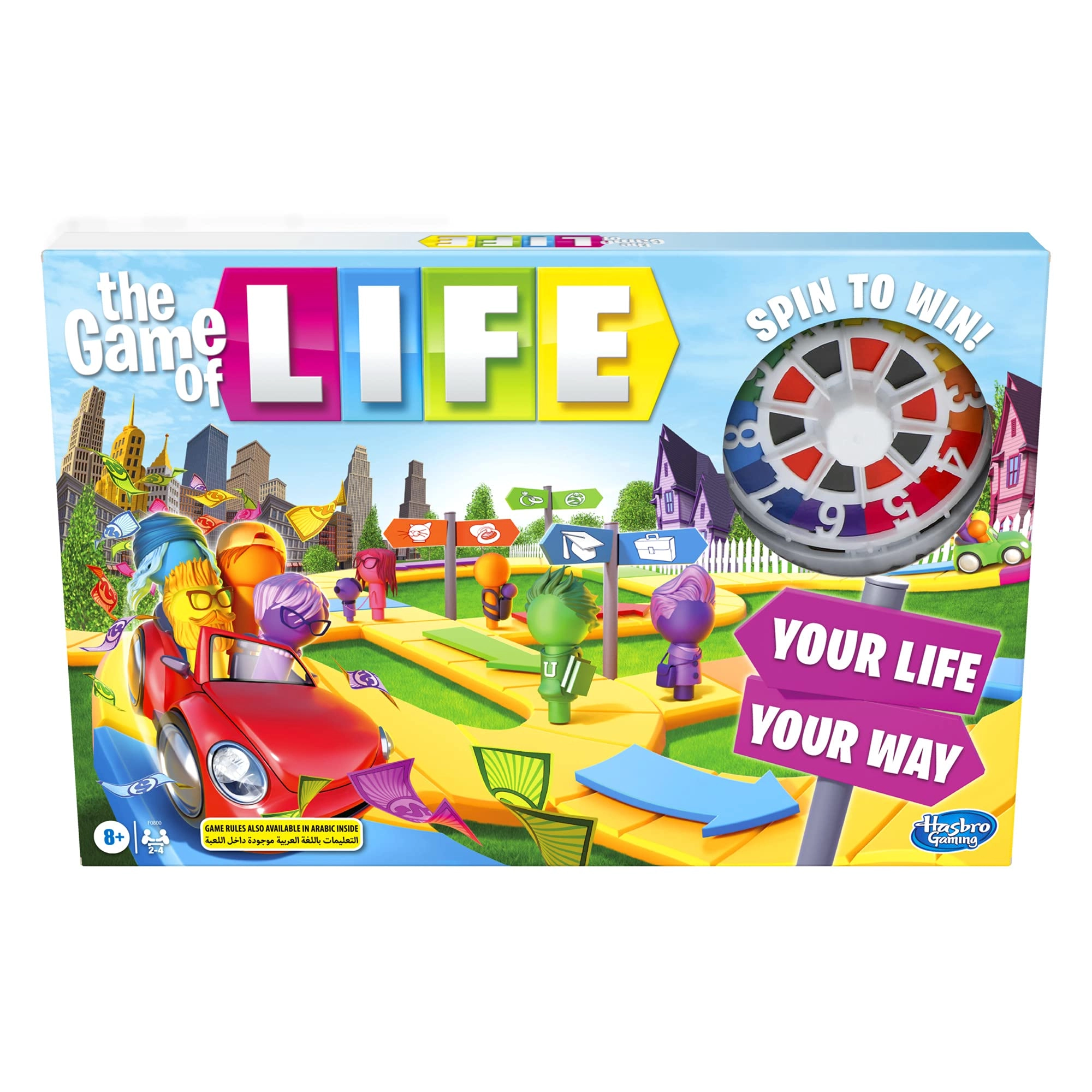Hasbro The Game of Life (Arabic/English)