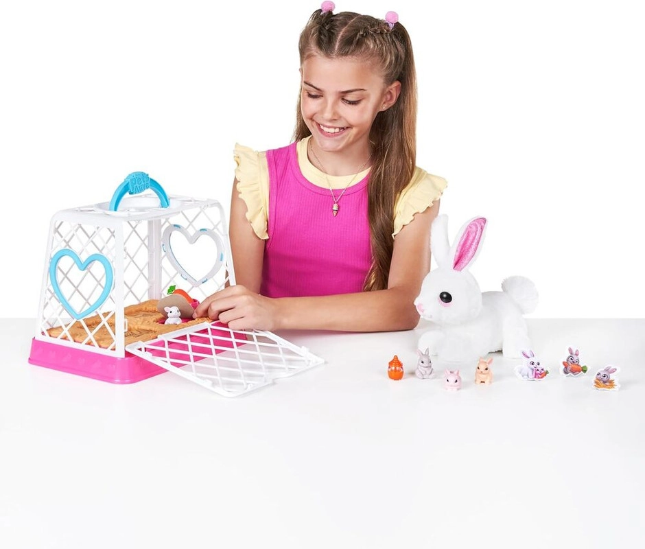 Mama Bunny Pets Alive 20 cm Plush - 10+ Sounds