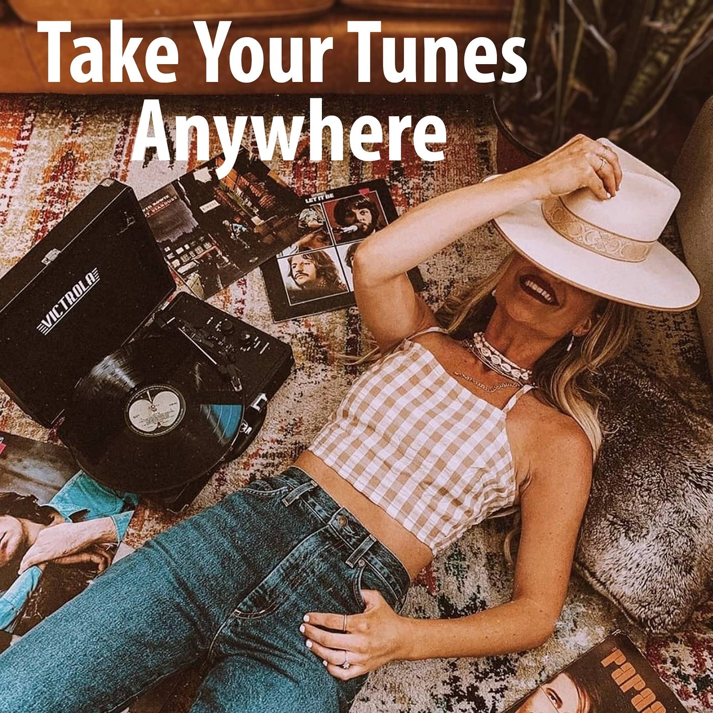 VSC-550BT-HOM - 3-Speed Bluetooth Portable Suitcase Record Player