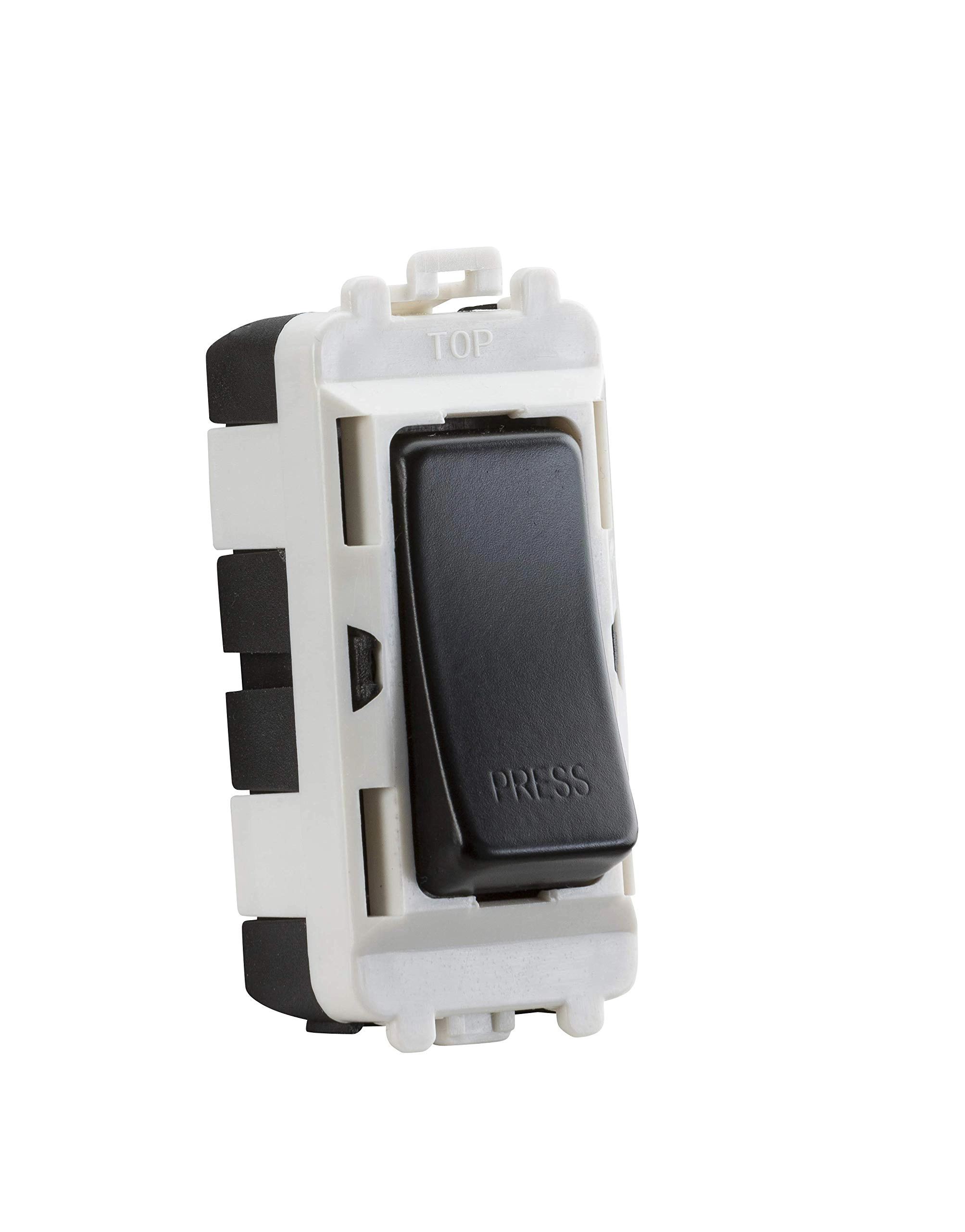 Knightsbridge 20AX 1-Gang 2-Way Switch Module - Retractive