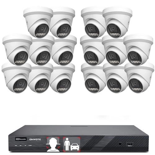 NVR PoE Security Camera System - 16 Channel