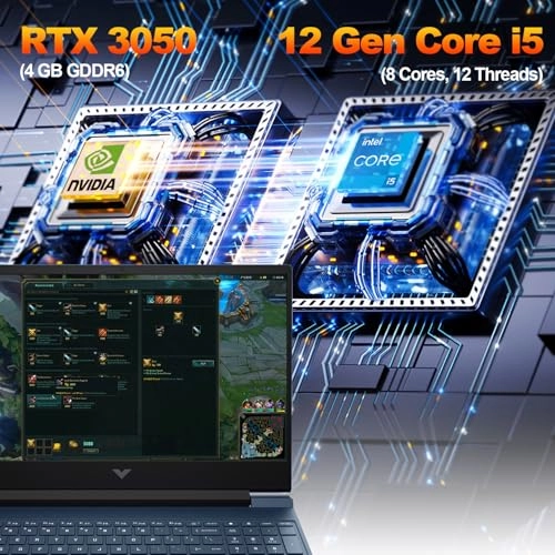 Victus - 15.6'' Core i5-12450H 32GB DDR4 1TB SSD