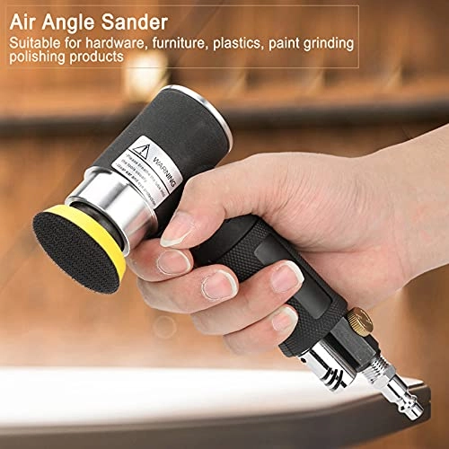 Mini Air Angle Sander - 90° Pneumatic + Sanding Pad - 2inch 3inch