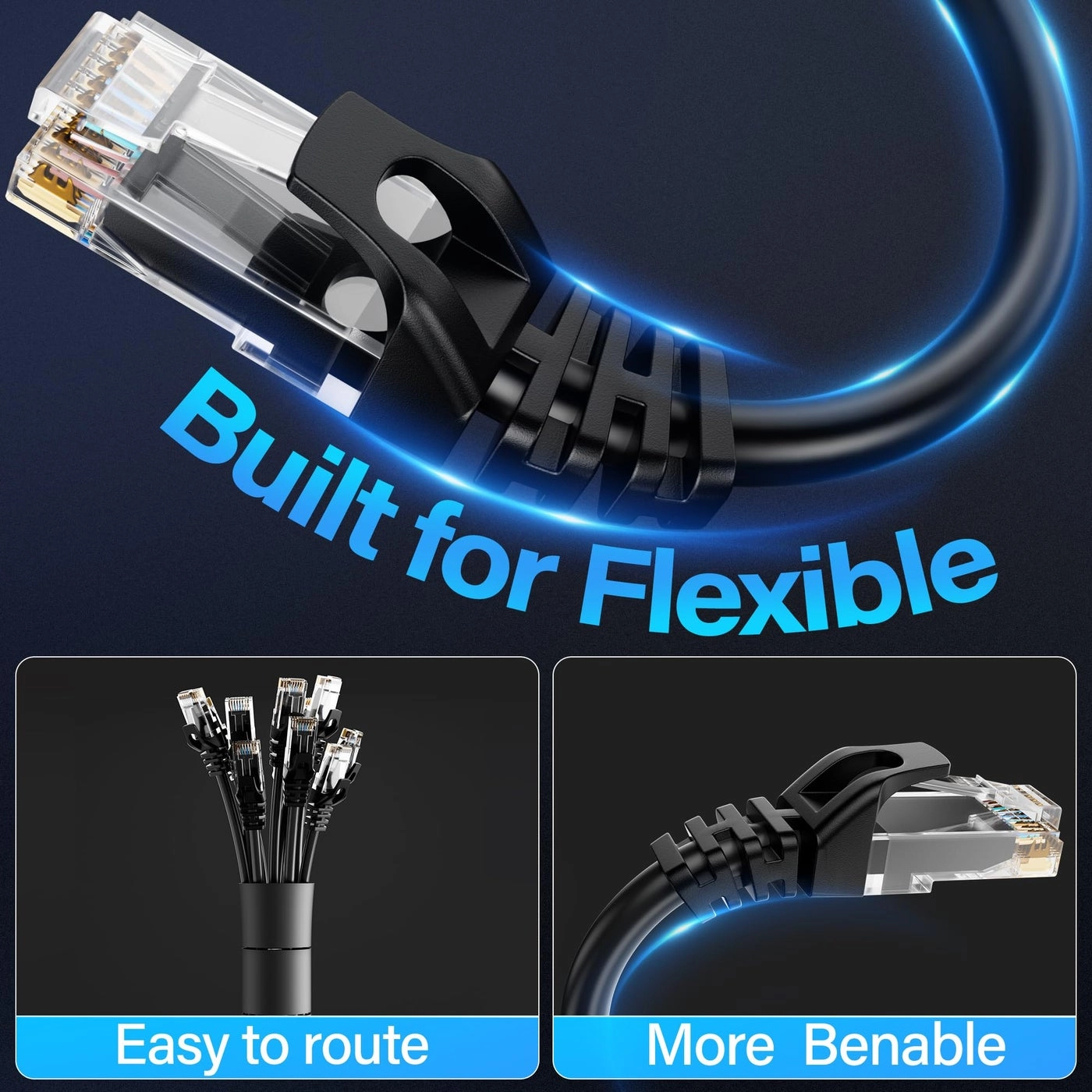 Cat6 Ethernet Cable - 75 ft