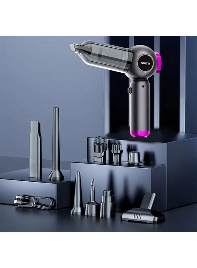 4-in-1 Wireless Handheld Vacuum Cleaner - 2000mAh