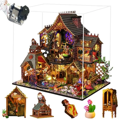 Magic House - 3D Mini Dollhouse Musical Movement