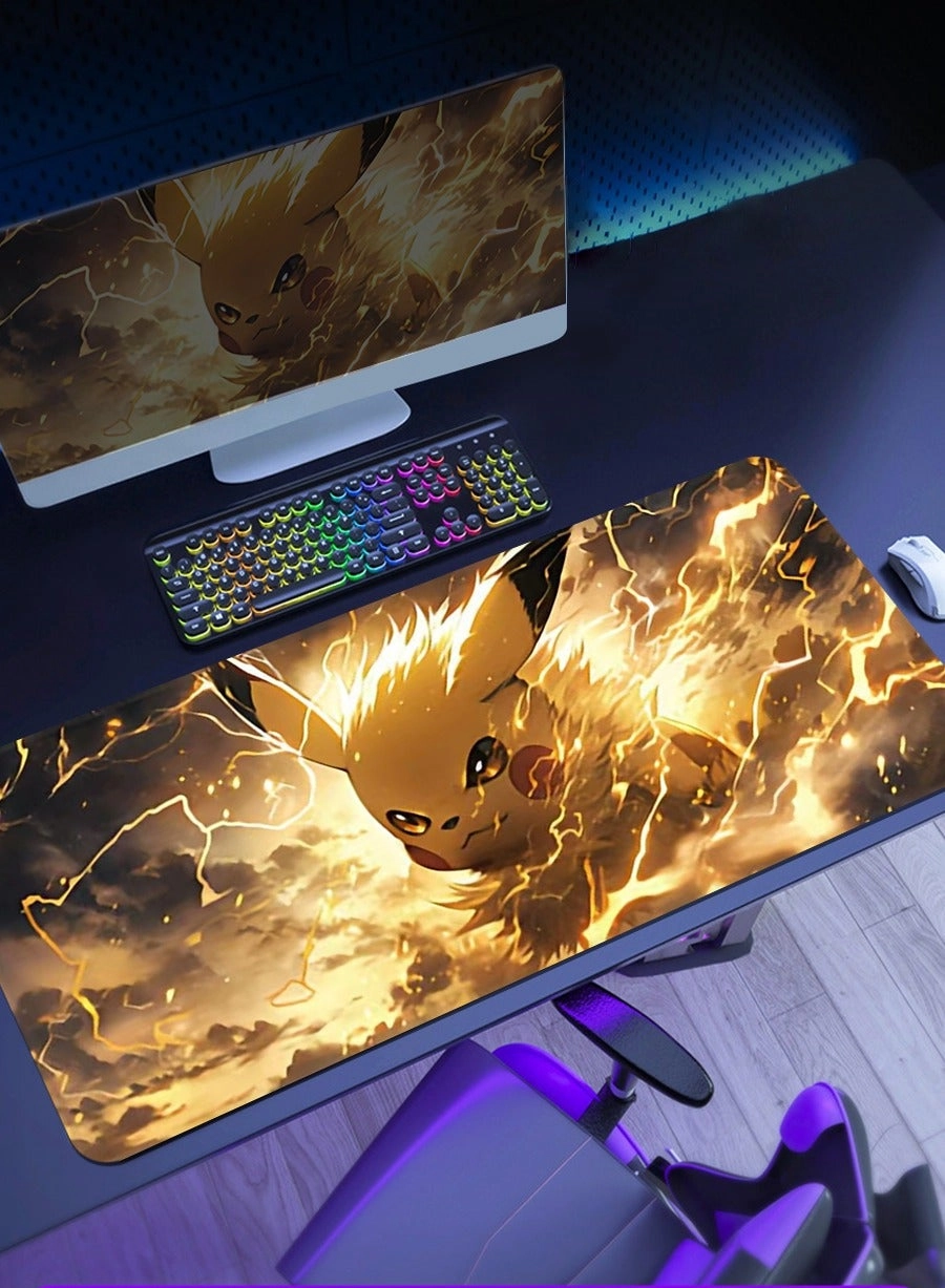 Anime Large Rubber Gaming Mouse Pad - 80x30 cm