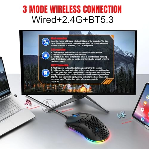 T66 Gaming Mouse - USB