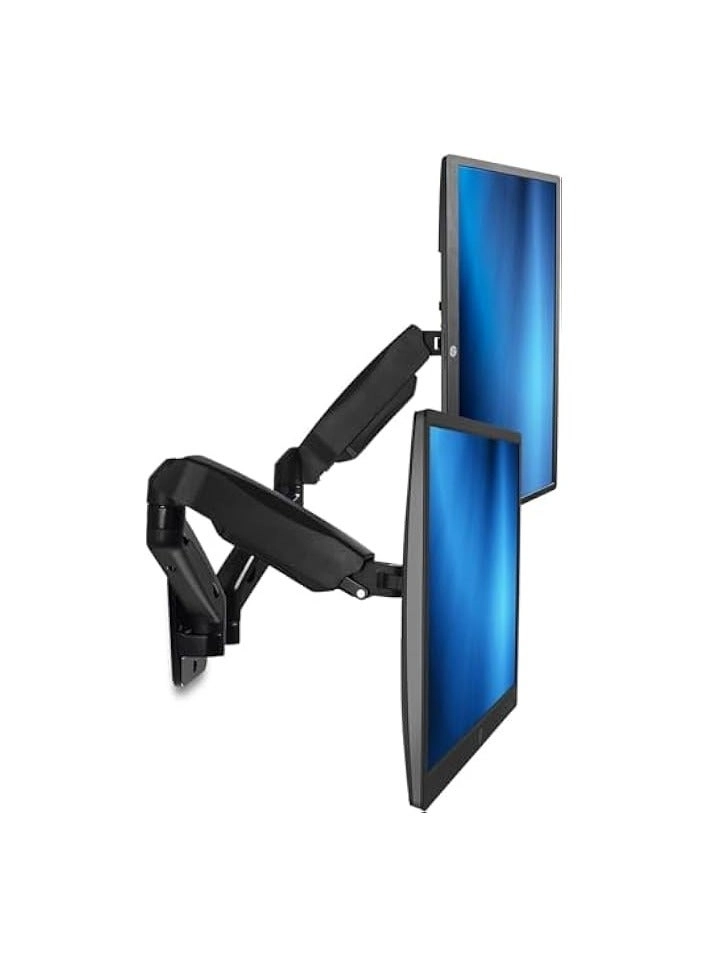 Dual Monitor Wall Mount Bracket - two 17"-32" 75x75mm 100x100mm