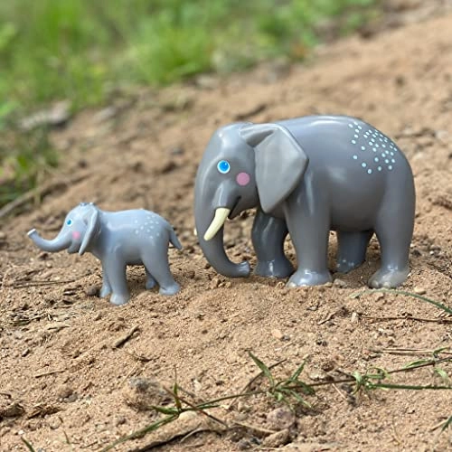 Elephant Little Friends 16 cm - Plastic