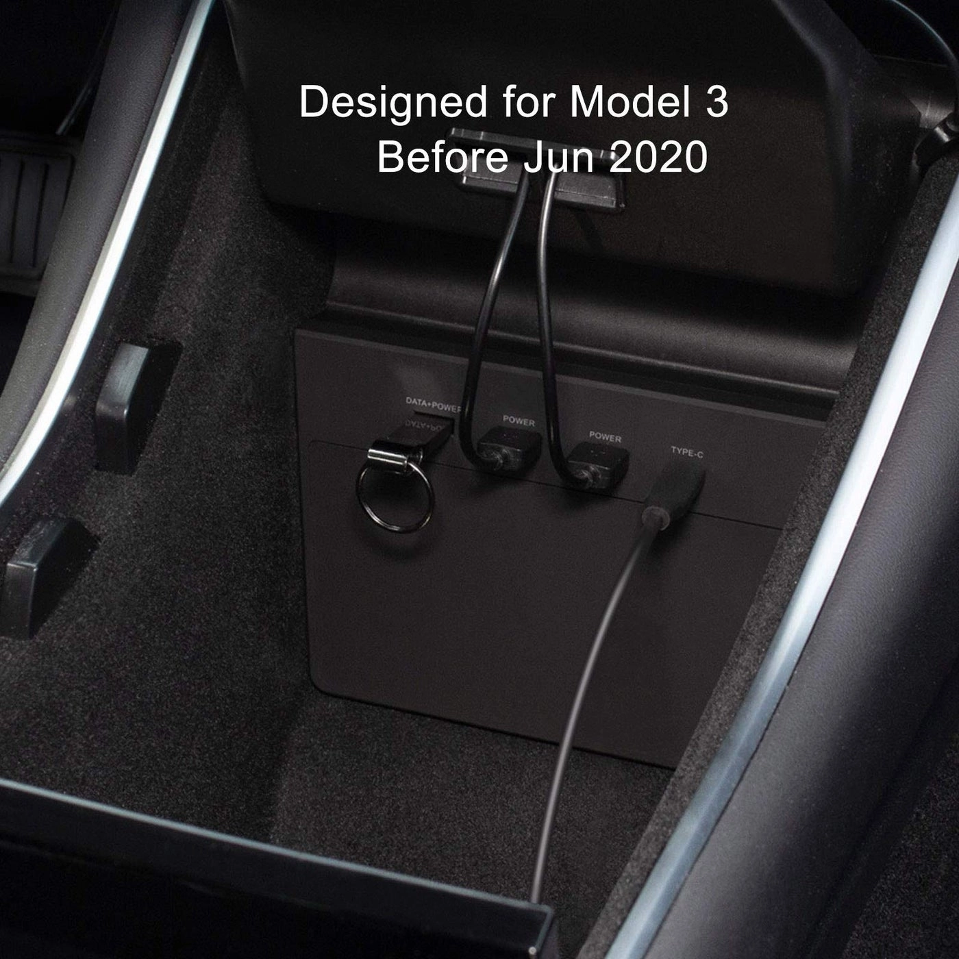 USB Hub - 5 in 1 for Tesla Model 3