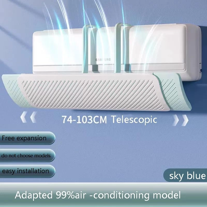 Air Conditioner Windshield - With Fan Blades Style4