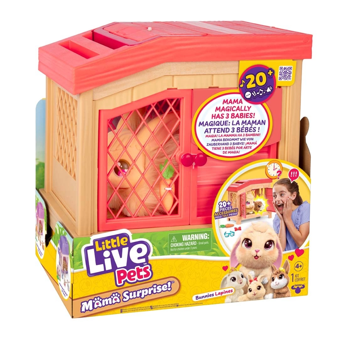 Little Live Pets Mama Surprise! - Mama Bunny - 30 cm