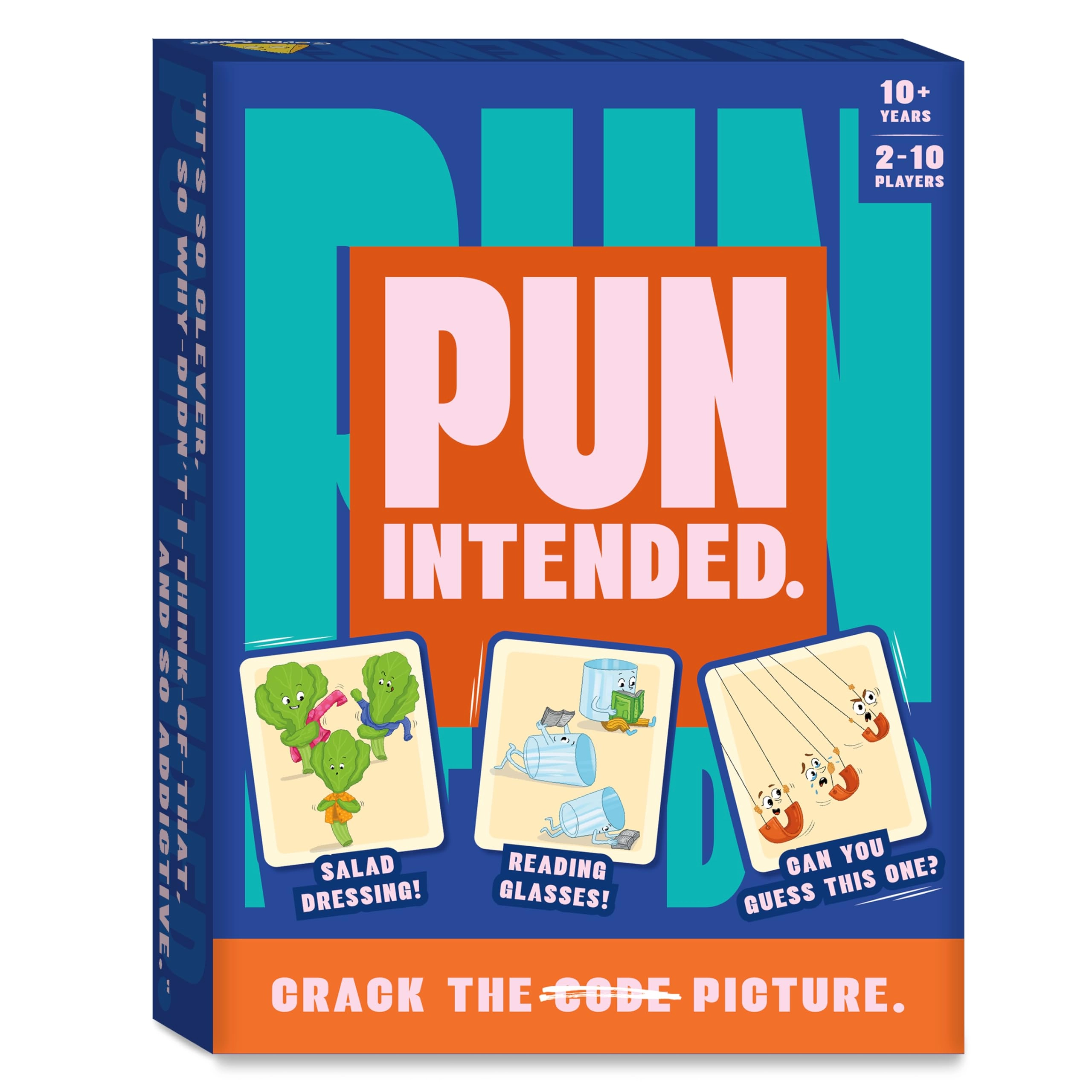 Gouda Games Pun Intended - English 10 years and up 200 Game Cards