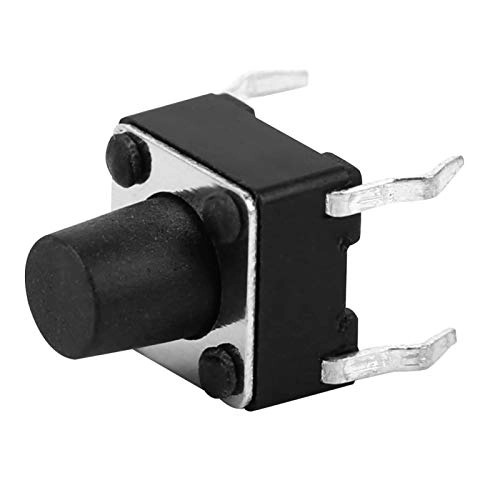 Momentary Tactile Button Switch - 100 pcs