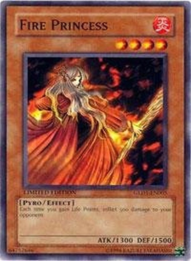 Yu-Gi-Oh! Fire Princess GLD1-EN005